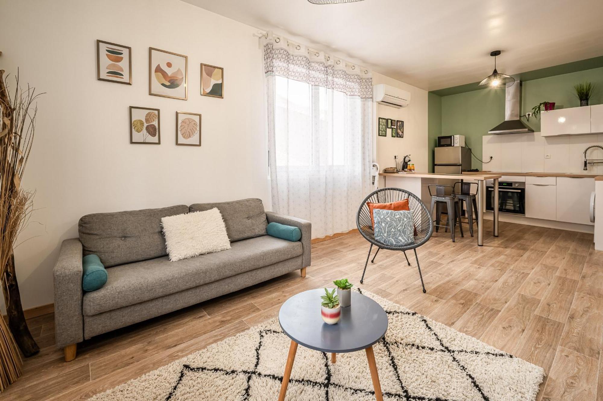 Cosy Green Clim Wifi Centre Ville 2 Pers Lézignan-Corbières Екстериор снимка